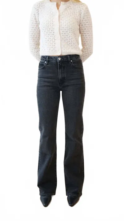 Frame Arrow High Waist Relaxed Bootcut Jeans In Deco In Multi