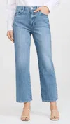 Frame Pearl Atelier Le Jane Crop Jeans Daylight Pearl In Multi