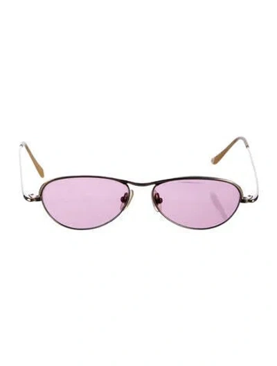Pre-owned Frame Aviator Tinted Sunglasses In Neutral
