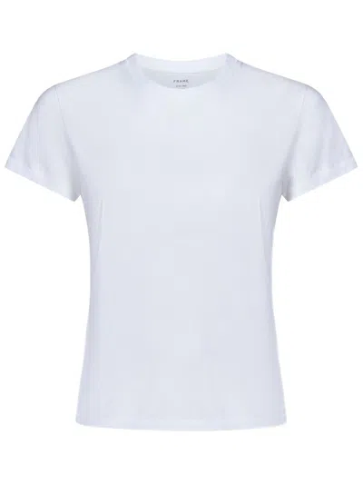 Frame Baby Tee T-shirt In Wht White