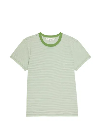 Frame Baby Striped T-shirt In Green