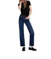 Frame Le Sleek Straight Thunderstorm Jeans In Blue In Blue