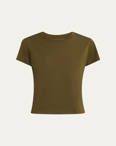 Frame Baby Tee In Juniper