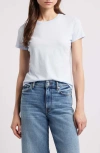 Frame Baby Tee In Light Chambray