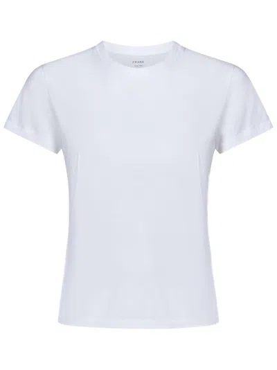 Frame Baby Tee T-shirt In Wht White