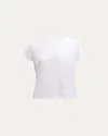 Frame Baby Tee In White