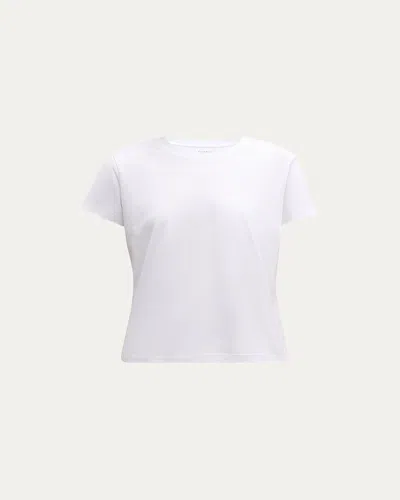 Frame Baby Tee In White