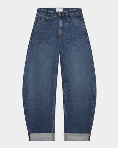 FRAME BAGGY BUBBLE JEANS