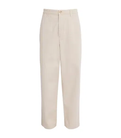 Frame Baggy Chinos In Gray