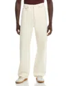 Frame Mens Baggy Jeans In Off White Grind In Off White