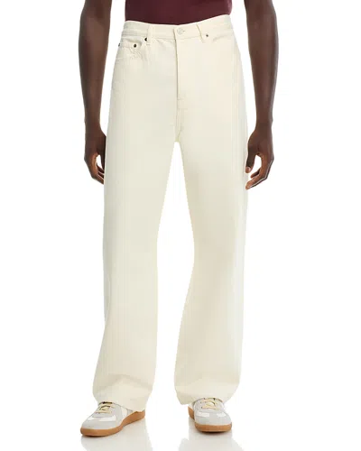 Frame The Baggy High-rise Wide-leg Jeans In White
