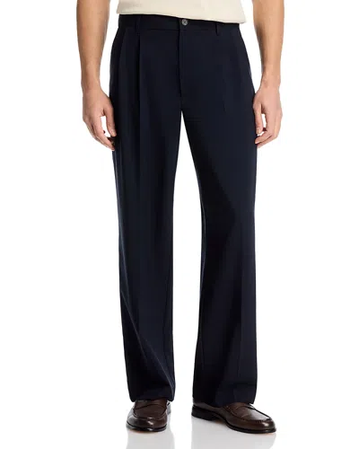 Frame Baggy Fit Trousers In Blue