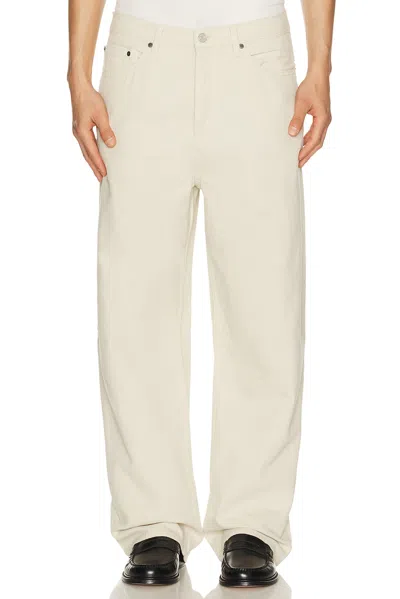 Frame Baggy Denim Jeans In White