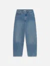 Frame The Baggy High-rise Wide-leg Jeans