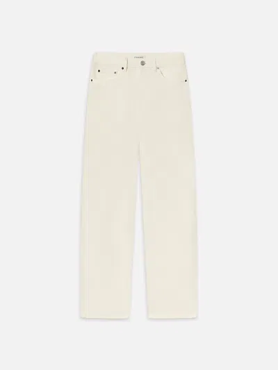 Frame Baggy Jeans In White