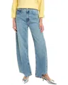 Frame Le Jane Ankle Cropped High-rise Straight-leg Jeans In Blue