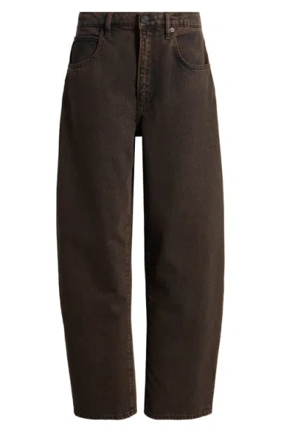 Frame Barrel Leg Jeans In Ore