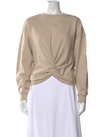 Pre-owned Frame Bateau Neckline Sweater In Neutral