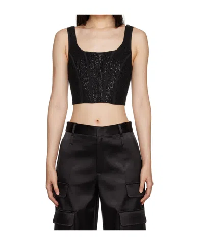 FRAME BEADED DETAIL VEST