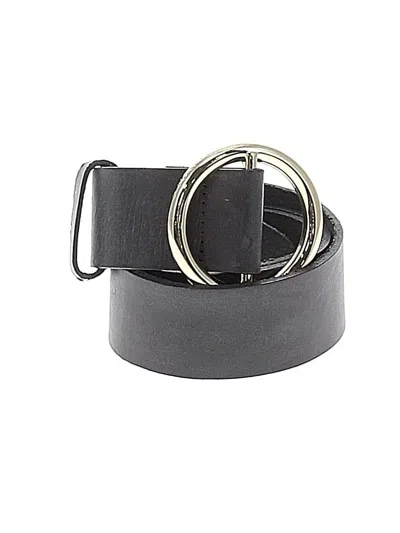 Pre-owned Frame Belt In Black
