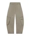 Frame The Bubble Jeans Cargo In Nude