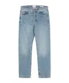 Frame The Straight Stonewashed Jeans In Blue