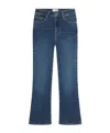 Frame Le Crop Mini Boot Jean In Samson In Blue