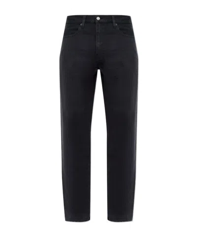 Frame Pocket Denim Jeans In Black