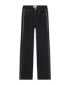 Frame Belt-loop Jeans In Black