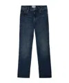 Frame Belt-loop Jeans In Blue