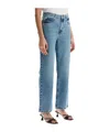 Frame Belt-loop Jeans In Blue