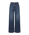 Frame Ultra-high Waist Flare Jeans With Side Slits For Women In Blue