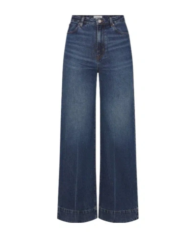 FRAME WIDE-LEG TROUSERS