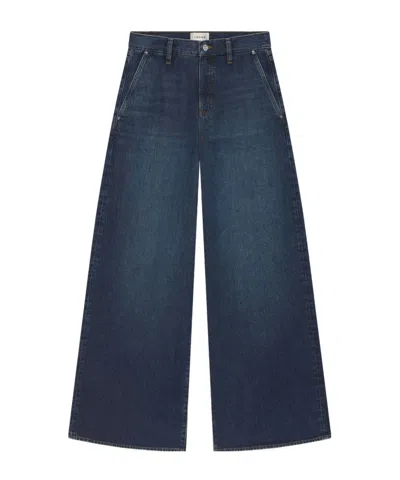 Frame Belt Loop Jeans In Blue