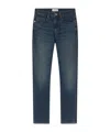 Frame Belt-loop Jeans In Blue