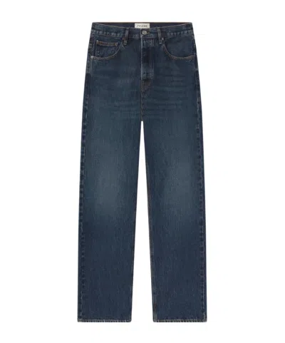Frame Belt Loop Jeans In Blue