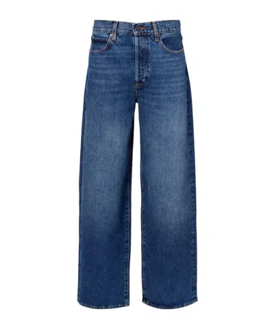 Frame Belt Loop Jeans In Blue