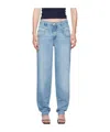 Frame Belt-loop Jeans In Blue
