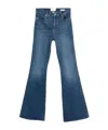 Frame Le Pixie High Flare Jeans In Blue