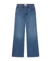 Frame Belt-loop Jeans In Blue
