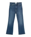 Frame Le Crop Mini Boot Jeans In Blue