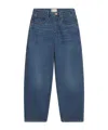 Frame Belt-loop Jeans In Blue