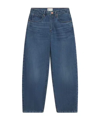 Frame Belt-loop Jeans In Blue