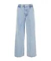 Frame Belt-loop Jeans In Blue