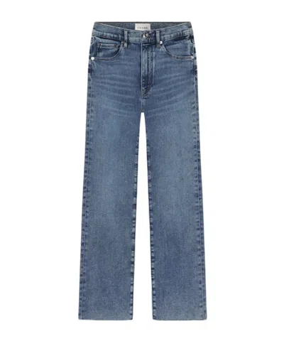 Frame Belt-loop Jeans In Blue