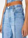 Frame Belt-loop Jeans In Blue