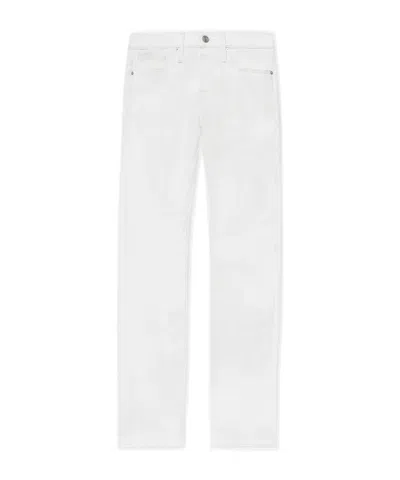 Frame Belt Loop Jeans In White