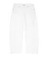 Frame Belt Loop Jeans In White