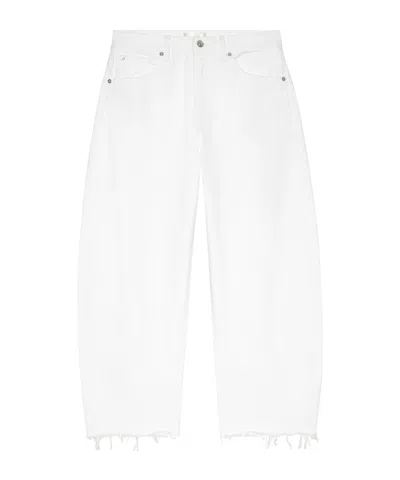 Frame Belt Loop Jeans In White