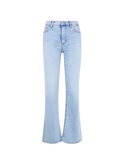 Frame Belt-loop Pocket Jeans In Blue